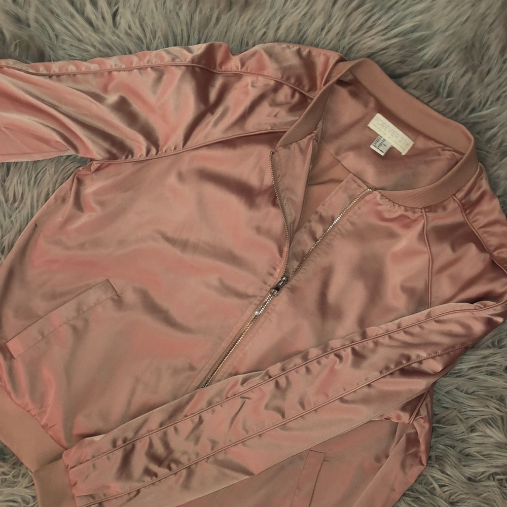 Rose gold jacket